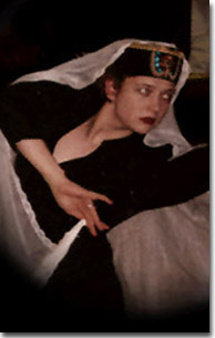 This is a shot of Madelyn doing an Armenian dance.